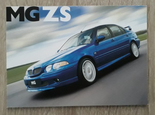Brochure cartolina gamma - mg, zs
